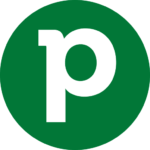 Pipedrive_Monogram_Green background logo icon