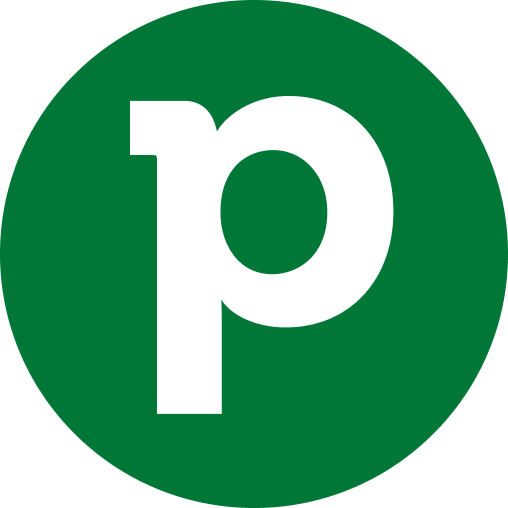 Pipedrive_Monogram_Green background logo icon