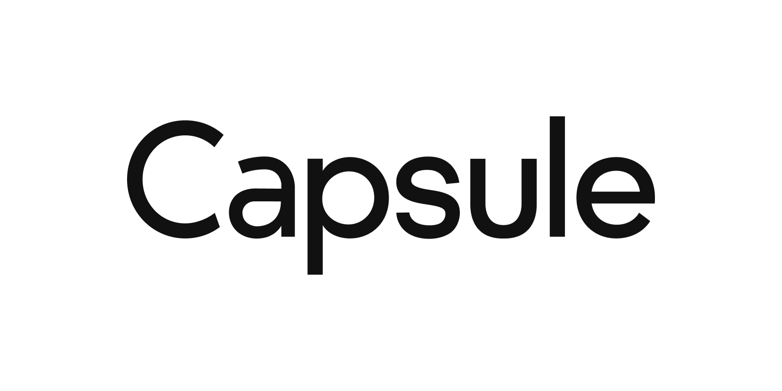 Capsule logo dark