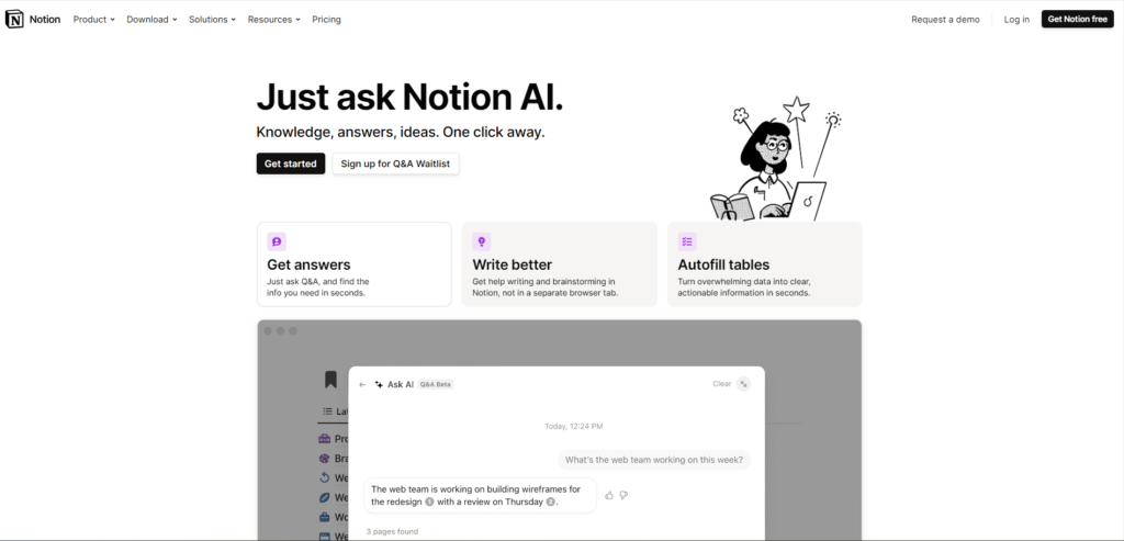 Ask AI by Notion