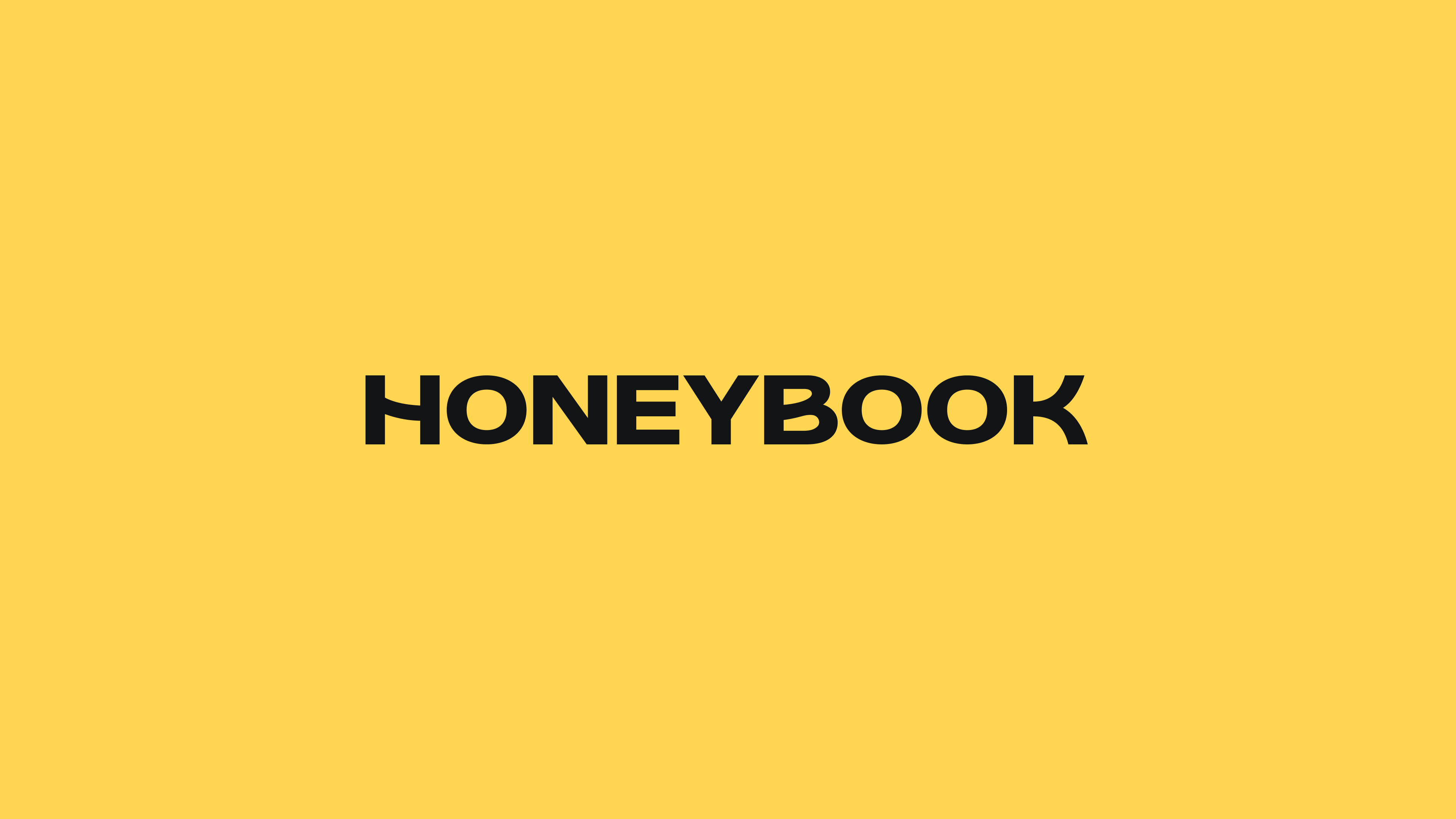 HoneyBook Yellow Logo