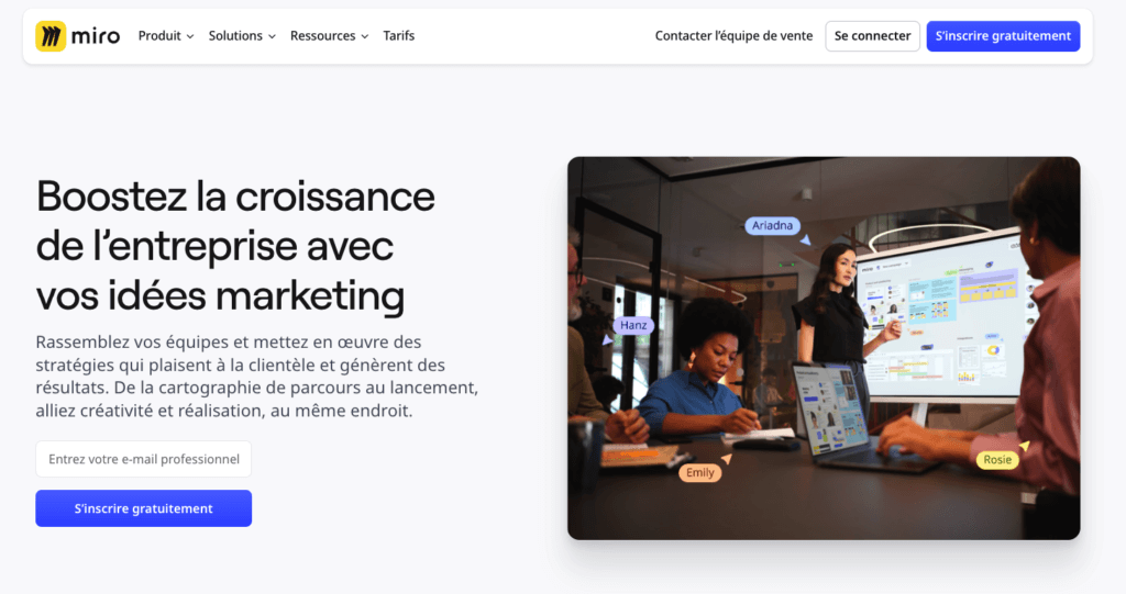 Miro Marketing - French