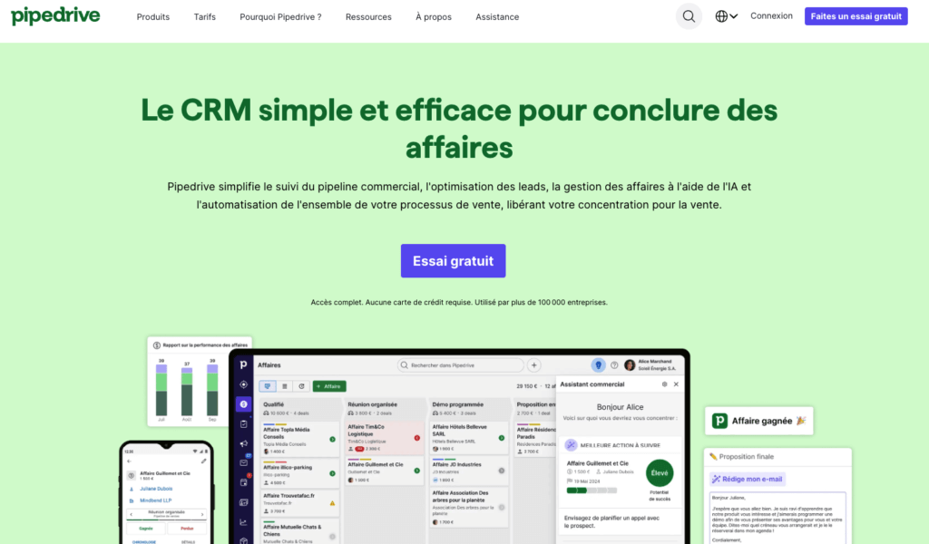 Pipedrive - French