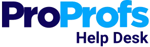 Proprofs helpdesk logo