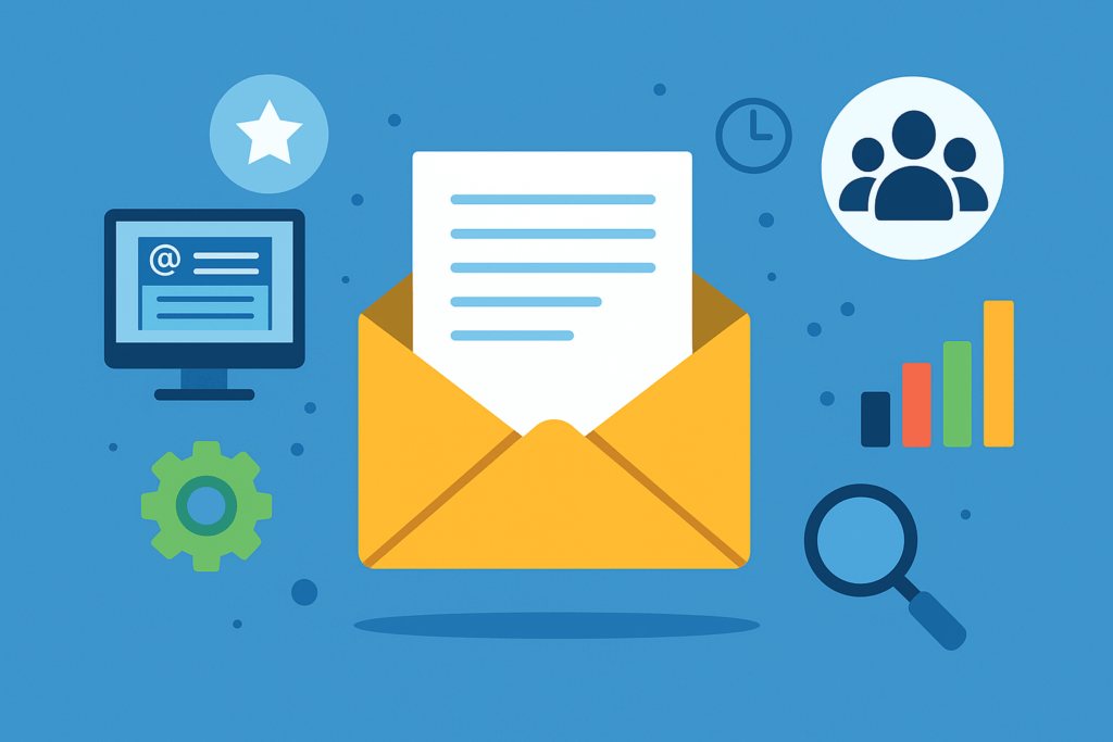 Email Marketing tool infographics