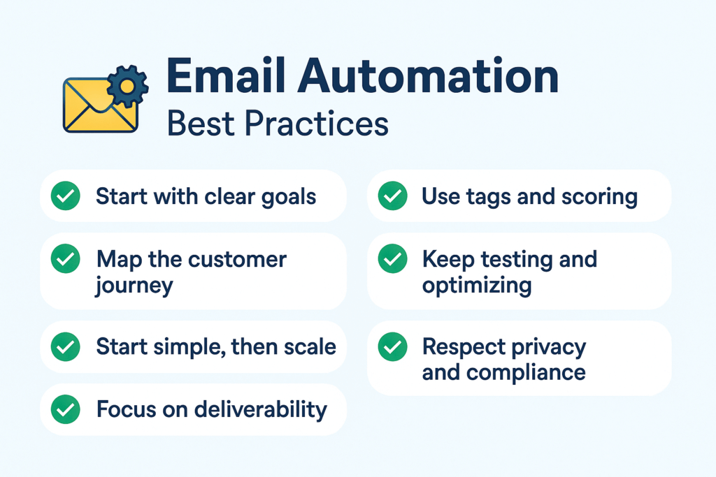 7 tips for email marketing automation