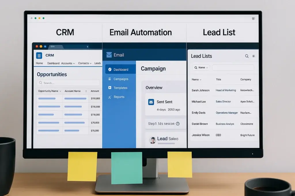 Outbound Sales for Startups: Build Your Strategy with the Right Tools and Templates on a sales dashboard screen