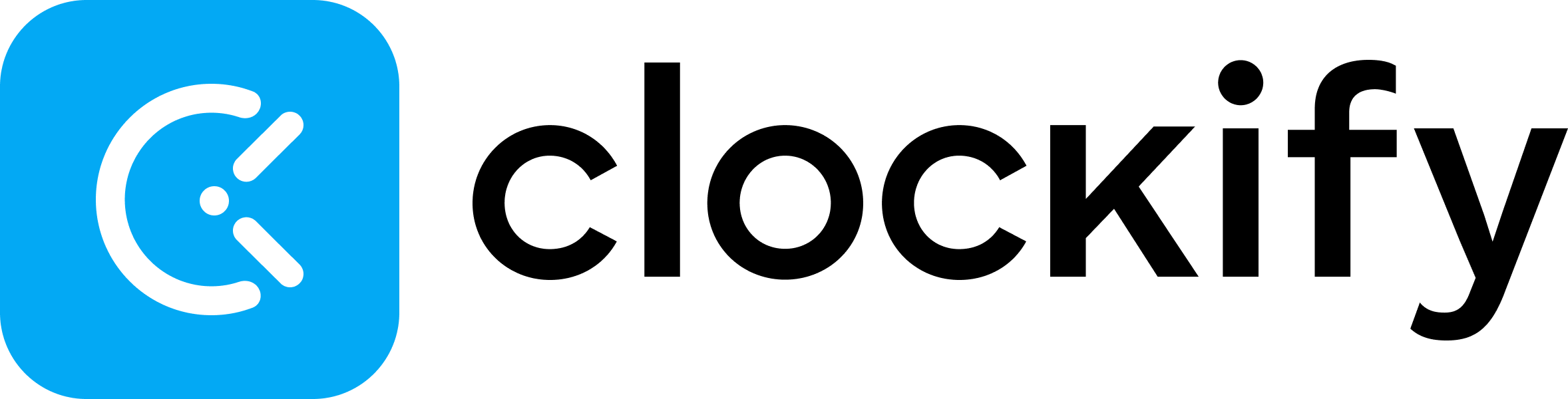 Clockify logo long
