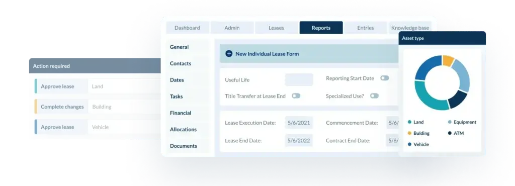 finquery lease accounting tablet