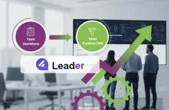 Diagram showing workflow connection between team operations tasks and sales pipeline CRM tools