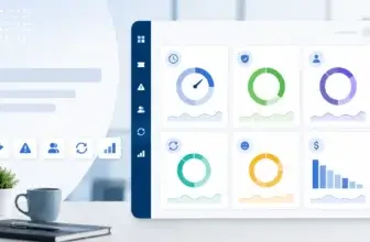 ITSM metrics dashboard showing KPIs for resolution time, SLA compliance, CSAT, and ticket performance