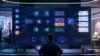 Automation workflow dashboard with connected apps and AI task flows
