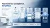 Year-end 1099 & W-2 compliance workflow illustration