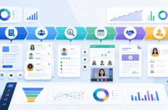 Applicant tracking system pipeline from application to hire