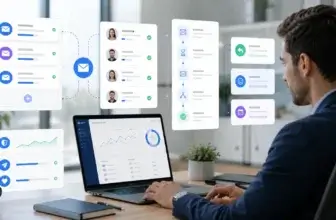 B2B sales professional managing cold email outreach across multiple inboxes