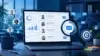 Email finder software dashboard showing professional contacts, email search, lead targeting, and prospecting analytics