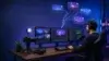 Creator managing cameras, audio, chat, and multiple live video destinations