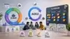 Agile, Scrum, and Kanban comparison with sprint cycle, Kanban board, roles, and flow metrics