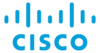 Cisco logo in blue on a transparent background