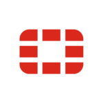 Fortinet FortiGate red security emblem on a white background