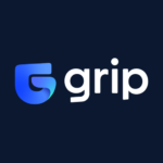 Grip Security icon on a dark blue background