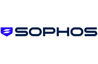 Sophos shield and wordmark logo on a white background